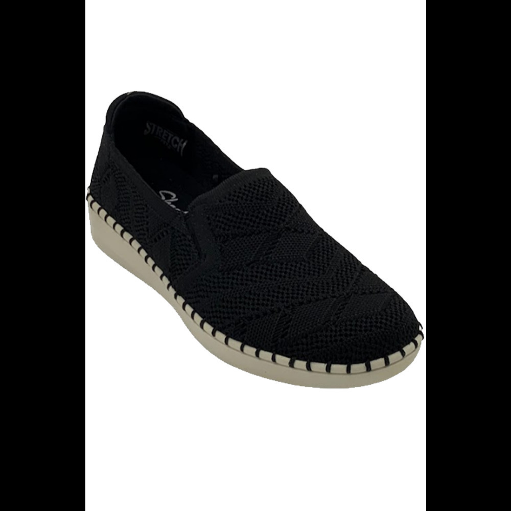 Skechers Vegan Washable Crochet Slip-Ons Sepulveda 2.0 Black - Medium